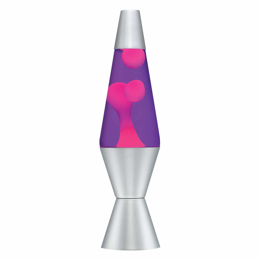 14.5” LAVA LAMP – PINK/PURPLE/SILVER A1