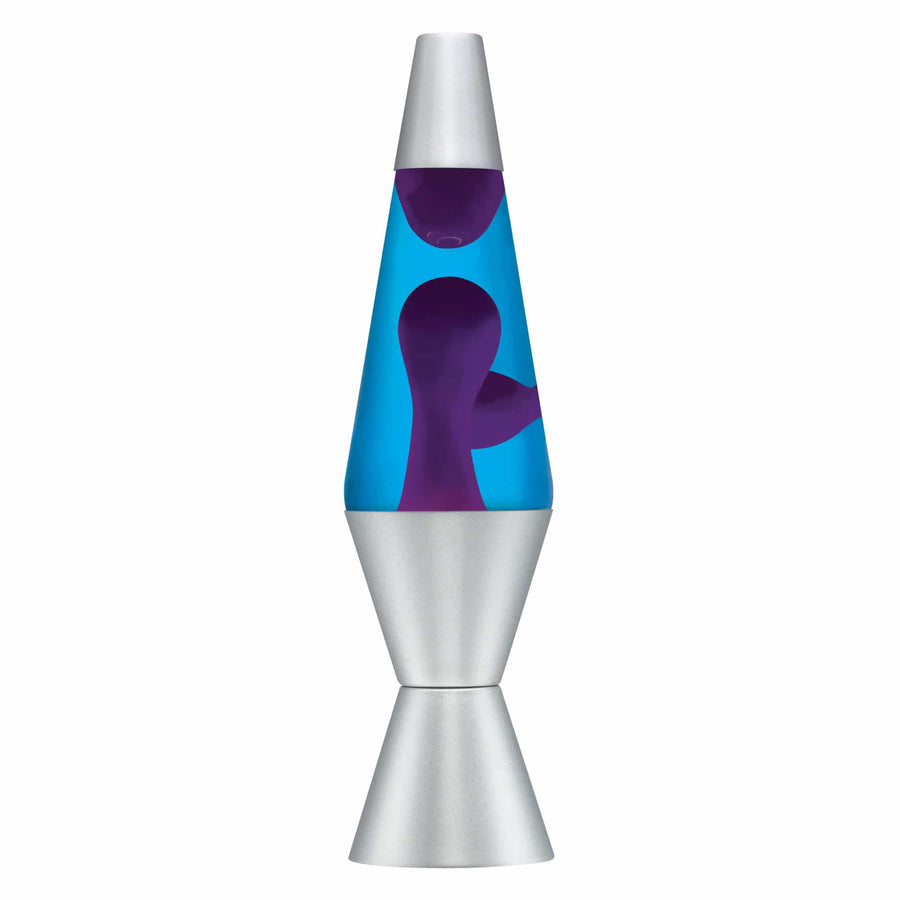 14.5″ LAVA LAMP – PURPLE/BLUE/SILVER V3