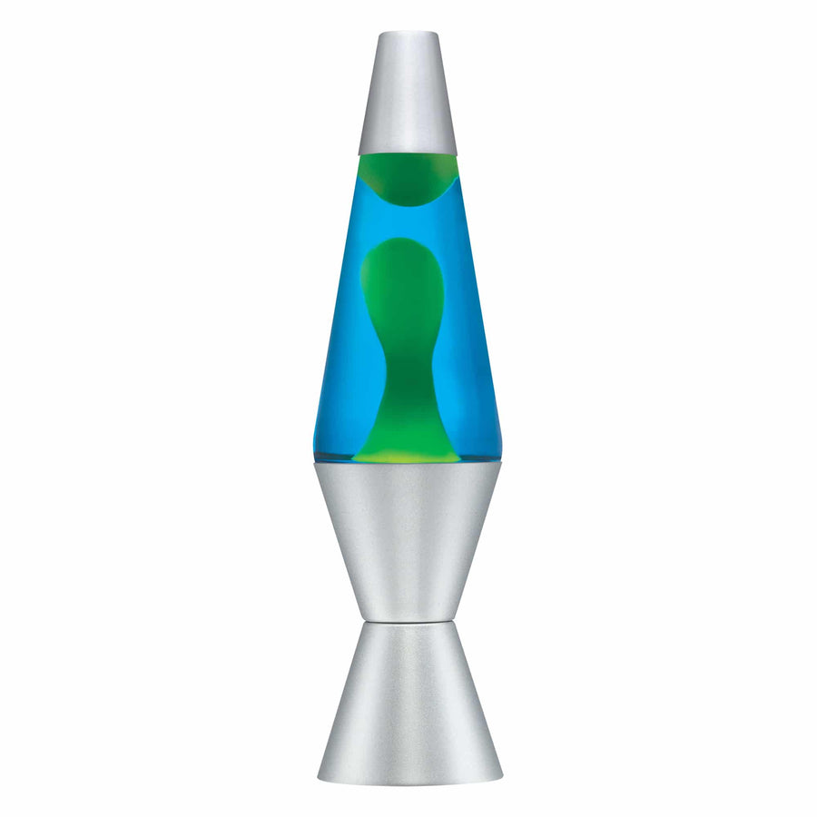 14.5” LAVA LAMP – YELLOW/BLUE/SILVER C7
