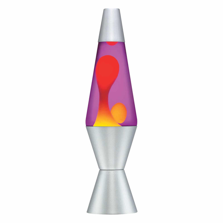 14.5” LAVA LAMP – YELLOW/PURPLE/SILVER M3