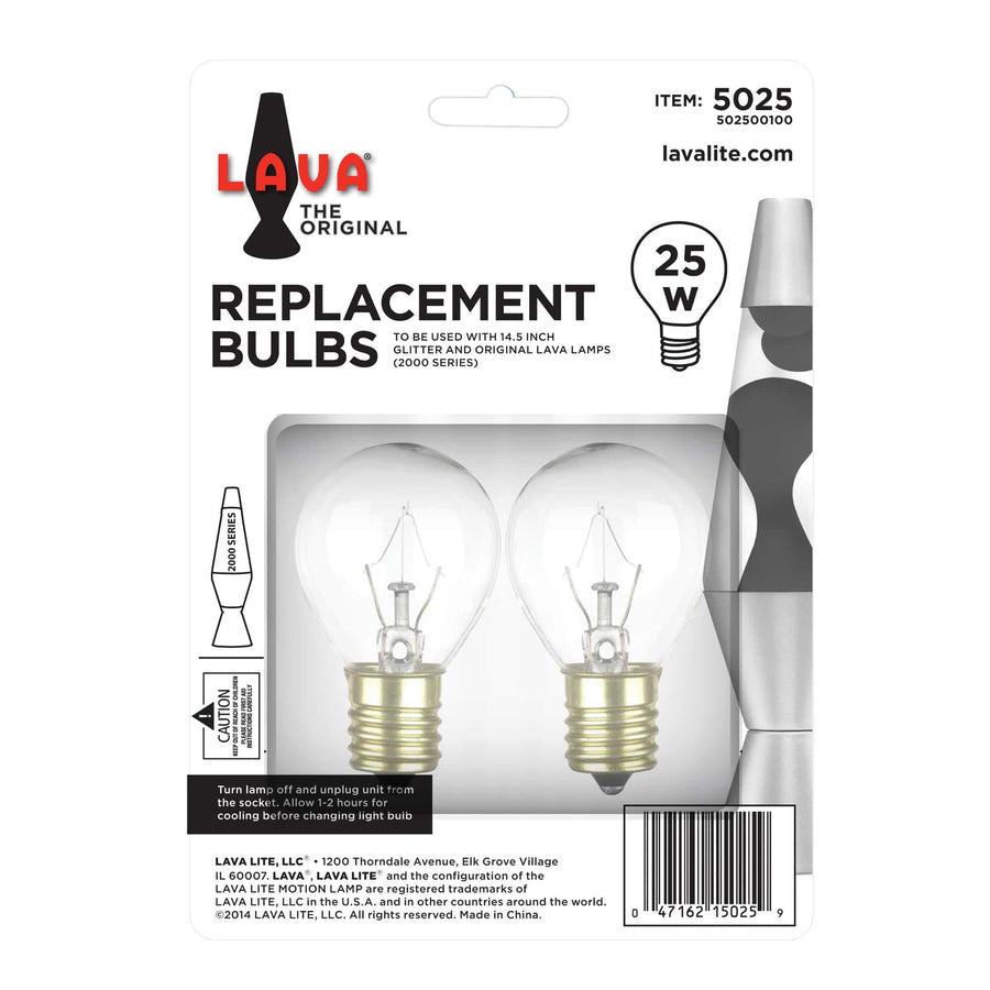 25W LAVA LAMP LIGHT BULB W/TRAY B4