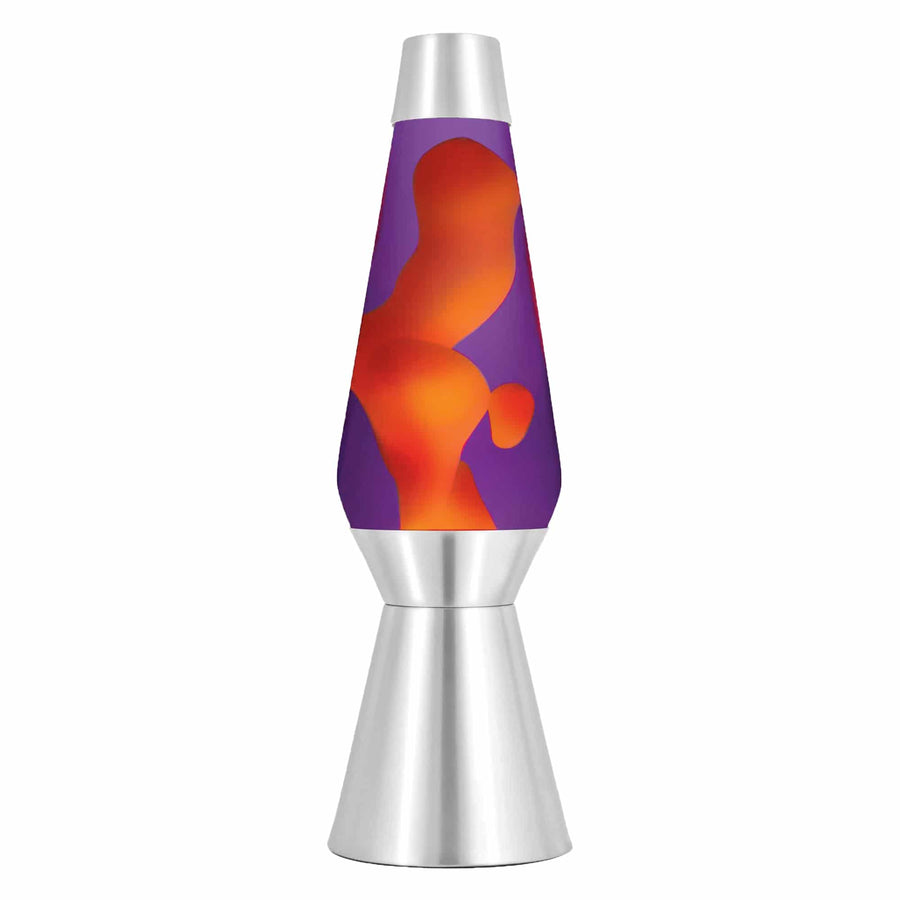 27″ LAVA LAMP GRANDE – YELLOW/PURPLE/SILVER C4